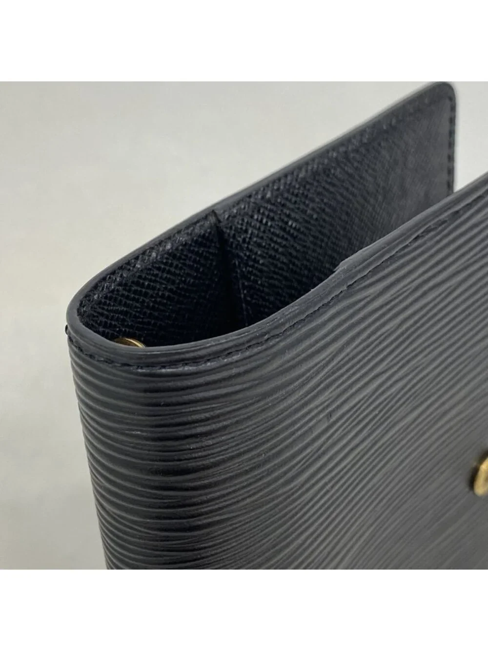 Louis Vuitton Notebook Cover Epi Agenda PM Noir